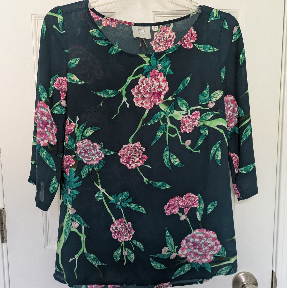 HD in Paris Eira floral blouse